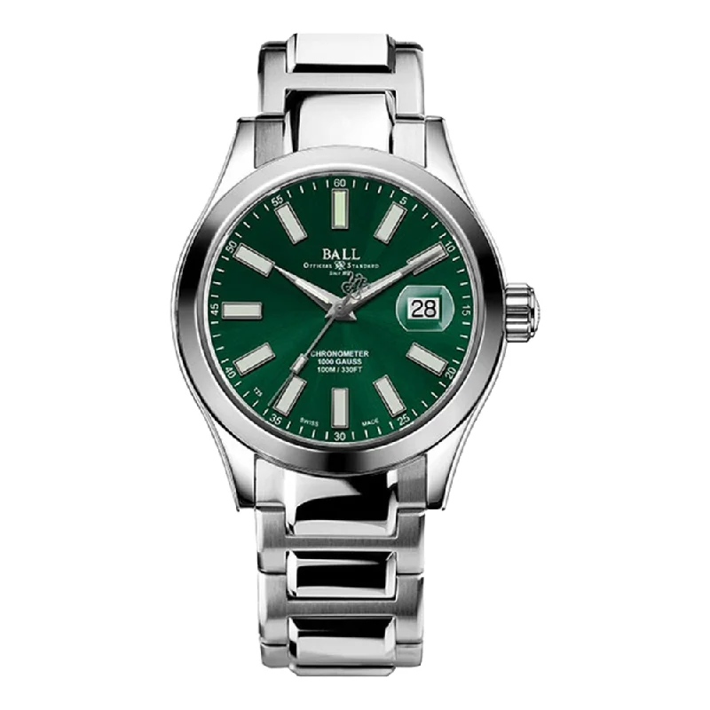 men's chronograph watches with stopwatch design -Engineer III Marvelight Chronometer Green Dial (40mm) men's chronograph watches with stopwatch design -Engineer III Marvelight Chronometer Green Dial (40mm)