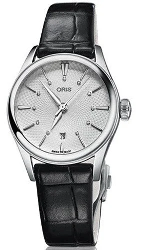 women's mechanical watches for professionals -Oris Watch Artelier Lady Date Leather women's mechanical watches for professionals -Oris Watch Artelier Lady Date Leather