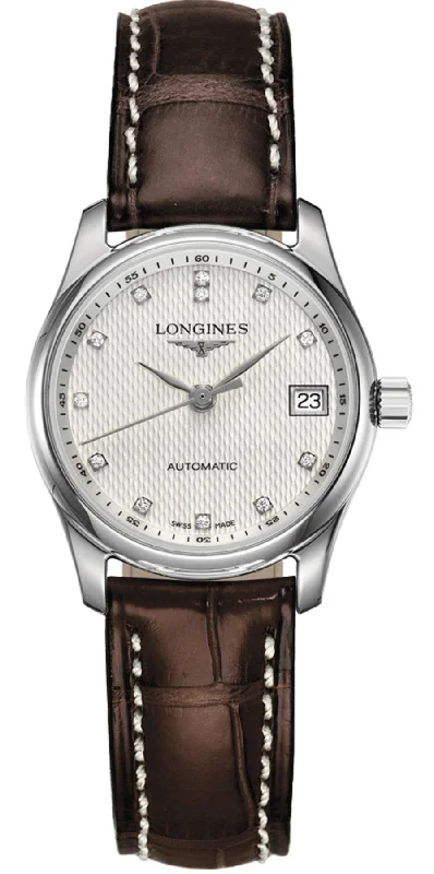 women's Longines with metal style straps for everyday wear -Longines Watch Master Collection Ladies women's Longines with metal style straps for everyday wear -Longines Watch Master Collection Ladies