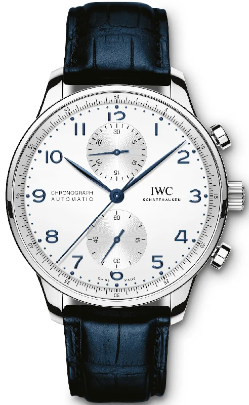 men's chronograph watches with alarm style design -IWC Portugieser Chronograph