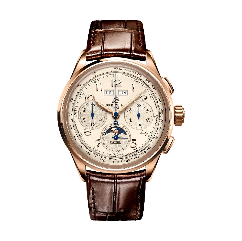 men's GMT watches with tourbillon design -Premier B25 Datora 42mm - 18k Red Gold, Copper men's GMT watches with tourbillon design -Premier B25 Datora 42mm - 18k Red Gold, Copper
