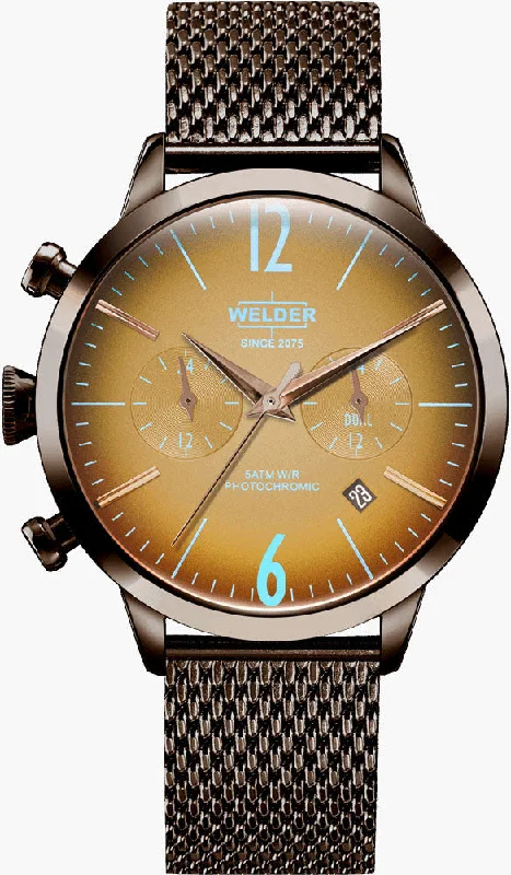 women's mechanical watches with durable design -Welder Watch Moody Dual Time
