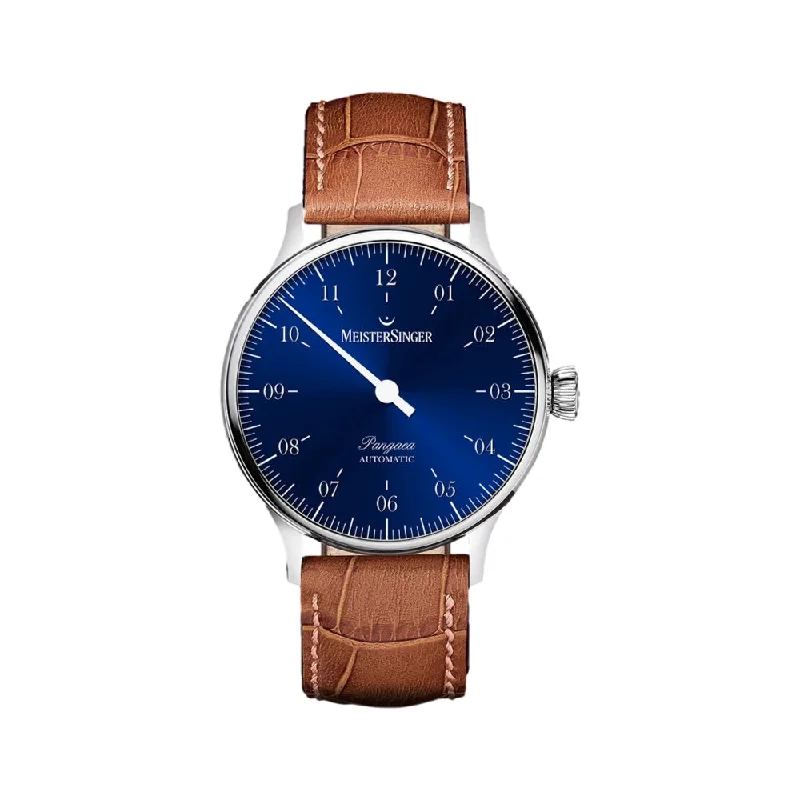 men's chronograph watches for beginners -Pangaea Blue Dial, 40 mm
