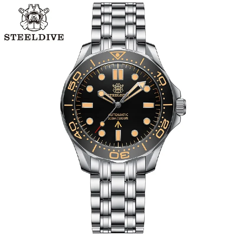 men's sport dive watches -Steeldive SD1957 Vintage Sea Ghost Watch