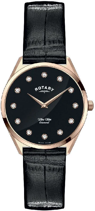 women's Rotary tritium watches -Rotary Ultra Slim Diamond