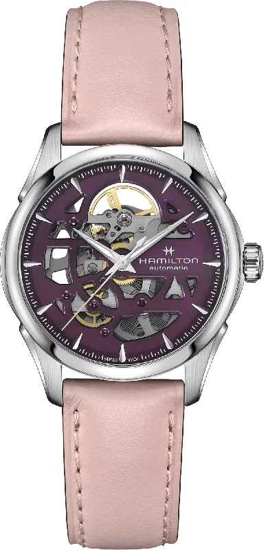 women's Hamilton BGW9 SuperLuminova watches -Hamilton Jazzmaster Skeleton Lady