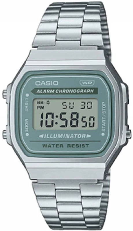 men's Cartier LED light design watches -Casio A168 Vintage