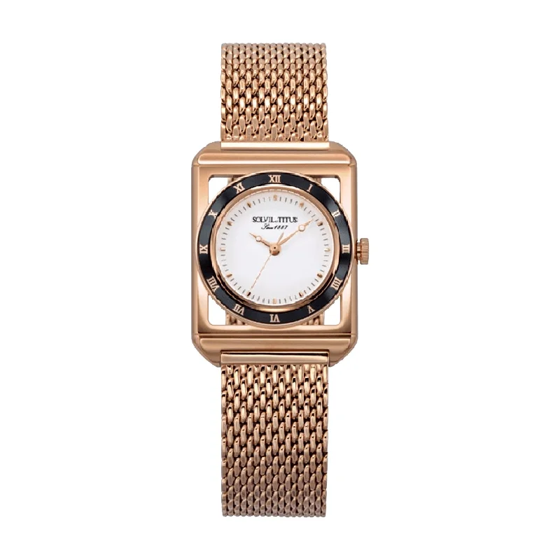 women's mechanical watches with self-winding display function -SOLVIL ET TITUS THE LETTER W06-03266-004 3 HANDS QUARTZ STAINLESS STEEL WOMEN WATCH women's mechanical watches with self-winding display function -SOLVIL ET TITUS THE LETTER W06-03266-004 3 HANDS QUARTZ STAINLESS STEEL WOMEN WATCH