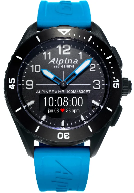 Smart Watches for Mens Factory-Alpina Watch AlpinerX Alive Chronograph Smart Bluetooth