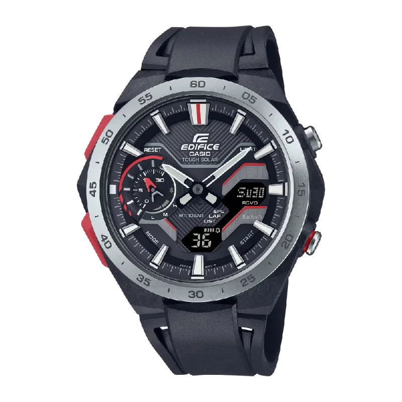 men's Cartier cyclops watches -CASIO EDIFICE ECB-2200P-1ADF WINDFLOW MEN WATCH