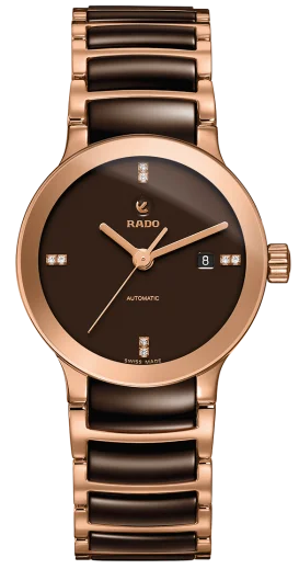 Rado women's watches with leather straps-​Rado Watch Centrix Sm
