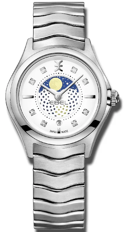 Ebel women's watches with elegant hour markers-​Ebel Watch Wave Ladies