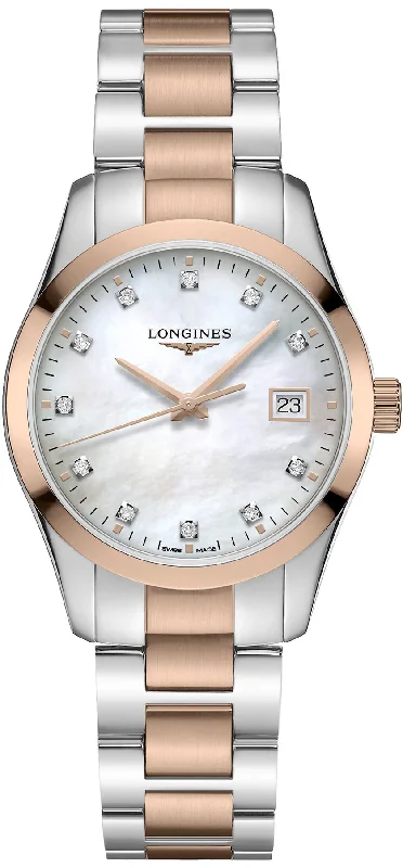 women's Longines monogram engraving design watches -Longines Conquest Classic Ladies women's Longines monogram engraving design watches -Longines Conquest Classic Ladies