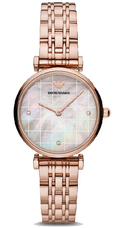 Emporio Armani Watch Gianni T-Bar Ladies D