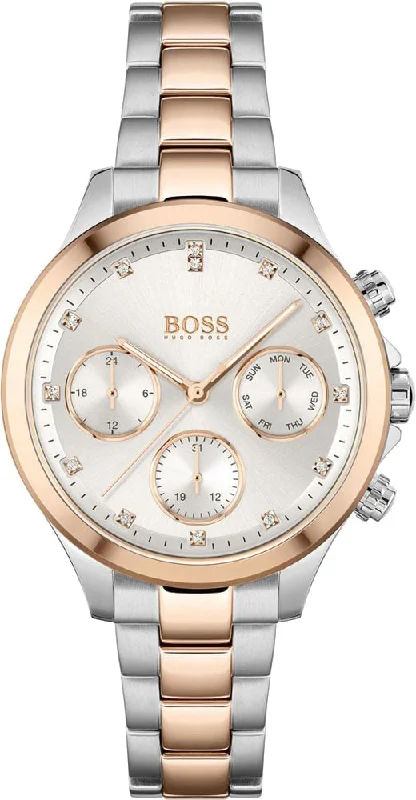 women's mechanical watches with C3 SuperLuminova display function -Boss Hera Ladies