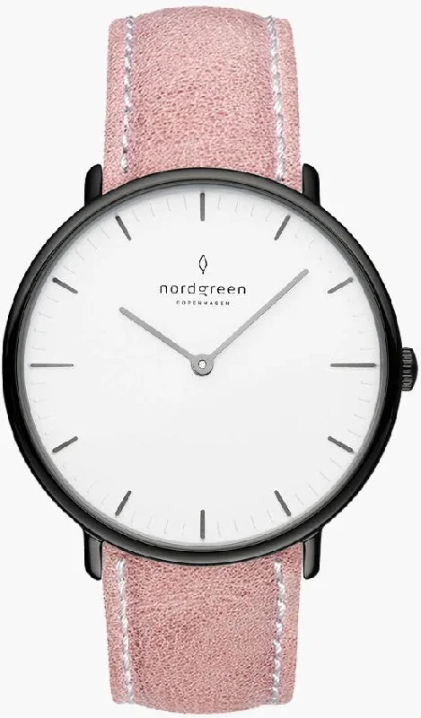 women's mechanical watches with BGW9 SuperLuminova display -Nordgreen Native