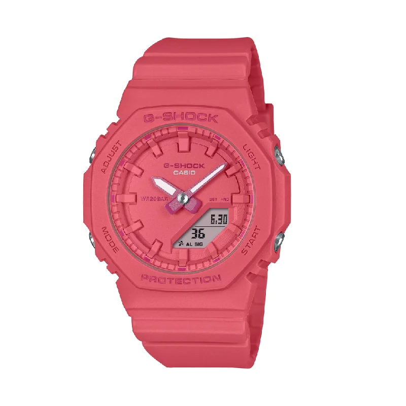 women's Casio digital watches -CASIO G-SHOCK GMA-P2100-4ADR ANALOG-DIGITAL PINK WOMEN WATCH women's Casio digital watches -CASIO G-SHOCK GMA-P2100-4ADR ANALOG-DIGITAL PINK WOMEN WATCH