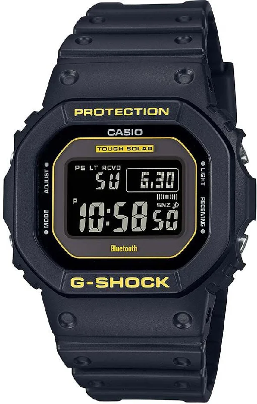 men's mechanical watches with shock-resistant design -G-Shock 5600 Black Caution Yellow Mens men's mechanical watches with shock-resistant design -G-Shock 5600 Black Caution Yellow Mens