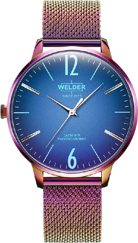women's mechanical watches with stopwatch display -Welder Watch Slim