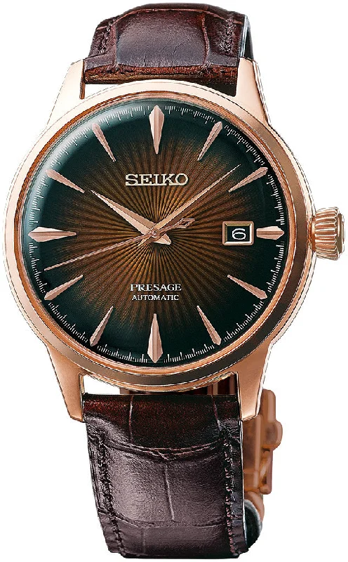 men's Seiko 24-hour design watches -Seiko Presage Cocktail Collection Manhattan