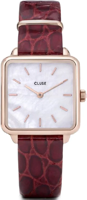 women's mechanical watches for kayaking -Cluse Watch La Tetragone Ladies