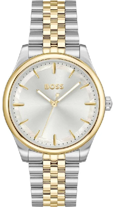women's mechanical watches with stopwatch design -Boss Graceful Ladies