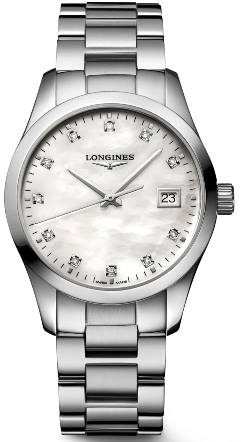 women's Longines with glow-in-the-dark display function -Longines Conquest Classic Ladies women's Longines with glow-in-the-dark display function -Longines Conquest Classic Ladies