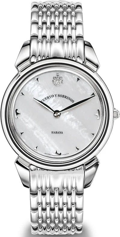 women's mechanical watches with cyclops design -Cuervo y Sobrinos Watch Senora Clasico women's mechanical watches with cyclops design -Cuervo y Sobrinos Watch Senora Clasico