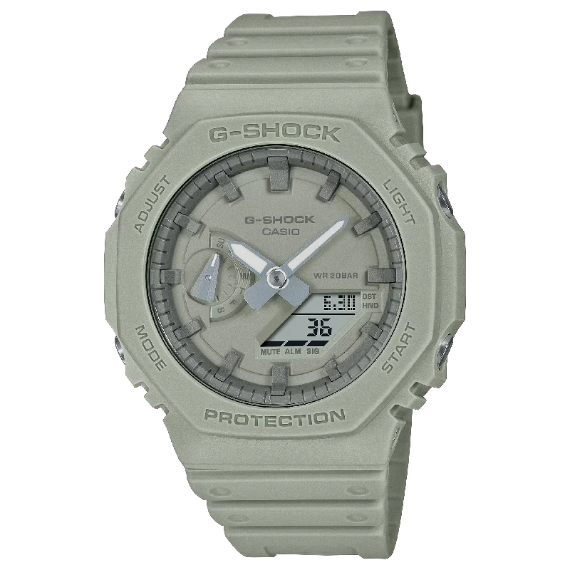 men's digital watches with silicone style straps -CASIO G-SHOCK GA-2100NC-3ADR ANALOG-DIGITAL GREEN MEN WATCH men's digital watches with silicone style straps -CASIO G-SHOCK GA-2100NC-3ADR ANALOG-DIGITAL GREEN MEN WATCH