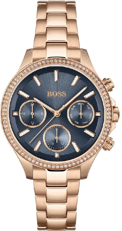 women's mechanical watches with SuperLuminova display function -Boss Hera Ladies