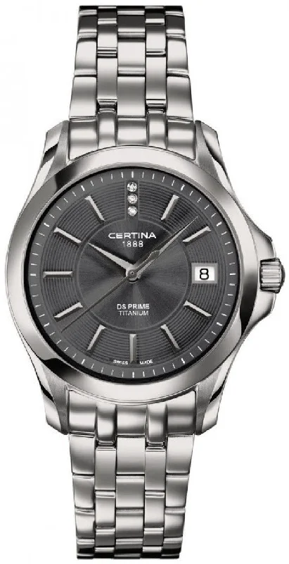 women's Certina with quartz display function -Certina DS Prime Lady Round Quartz