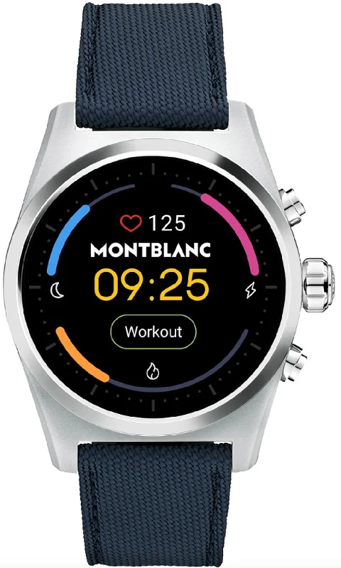 Smart Watches for Mens Wholesale-Montblanc Watch Summit Lite Aluminium Grey Smartwatch D
