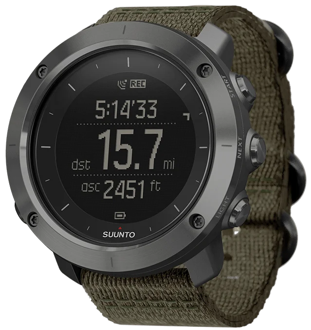 Smart Watches for Mens Text Messaging-Suunto Watch Traverse Slate GPS