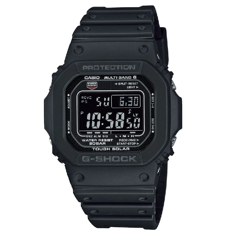 Unisex Vintage Design Watches-Casio G-Shock Men's Black Watch GW-M5610U-1BER