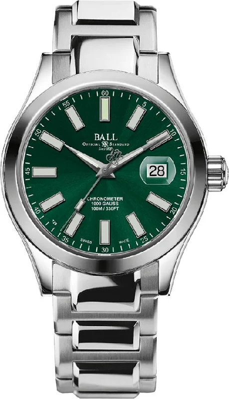 men's mechanical watches with quartz display function -Ball Watch Company Engineer III Marvelight Chronometer