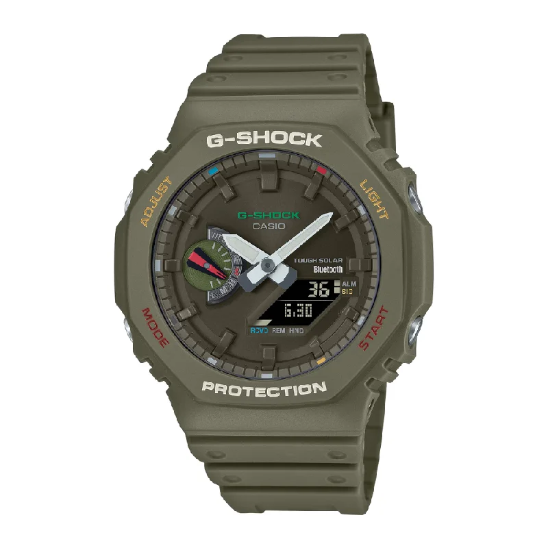 men's digital watches for sailing -CASIO G-SHOCK GA-B2100FC-3ADR ANALOG-DIGITAL GREEN WATCH men's digital watches for sailing -CASIO G-SHOCK GA-B2100FC-3ADR ANALOG-DIGITAL GREEN WATCH
