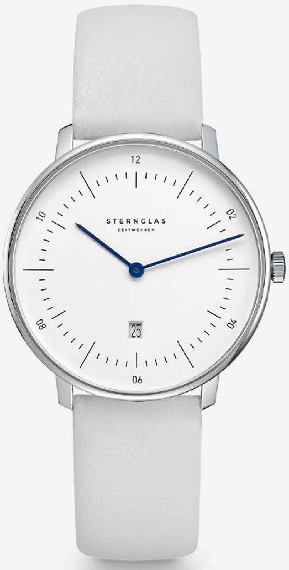 women's mechanical watches with compass function -Sternglas Naos XS