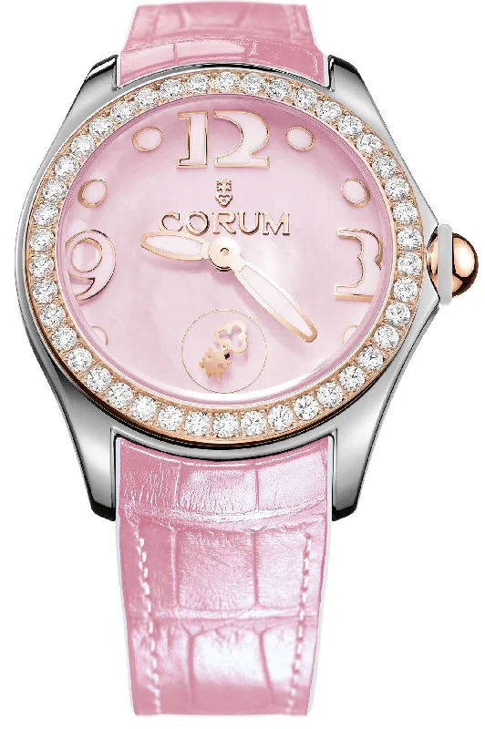women's Corum personalized engraving watches -Corum Watch Bubble Mother of Pearl Ladies Pink Diamond women's Corum personalized engraving watches -Corum Watch Bubble Mother of Pearl Ladies Pink Diamond