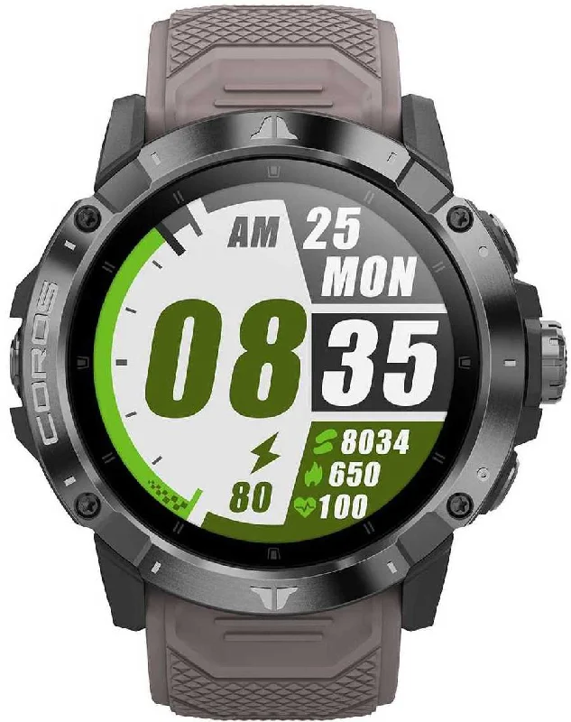 Smart Watches for Mens UV Index Tracking-Coros Watch Vertix 2 GPS Adventure Obsidian