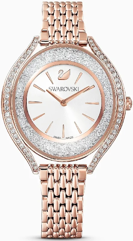 women's mechanical watches with 24-hour design -Swarovski Crystalline Aura Ladies