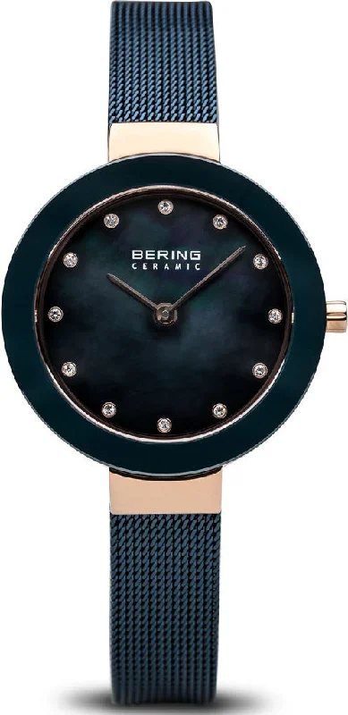 women's Bering tourbillon design watches -Bering Ceramic Ladies