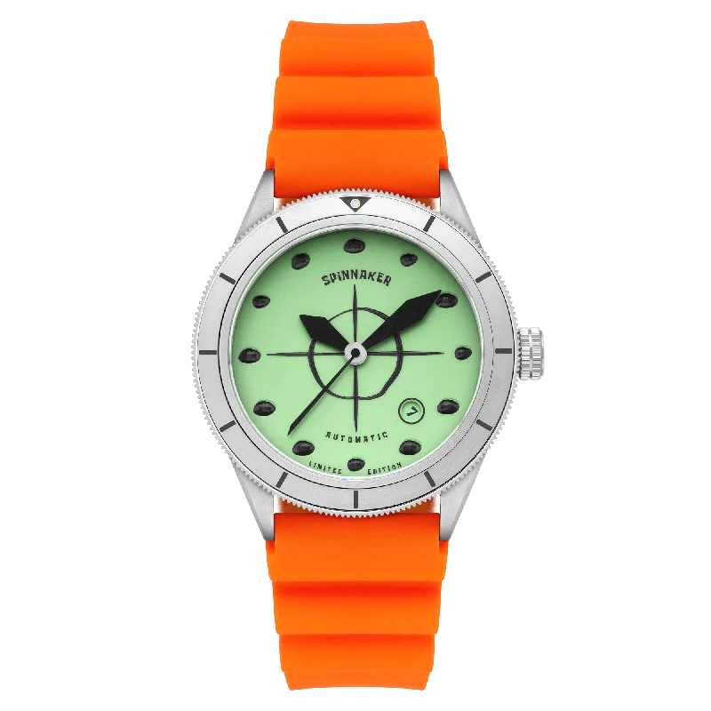 luxury skeletonized watches for men -Spinnaker Cahill Automatic Spongebob Squarepants Timekeeper Foghorn Limited Edition