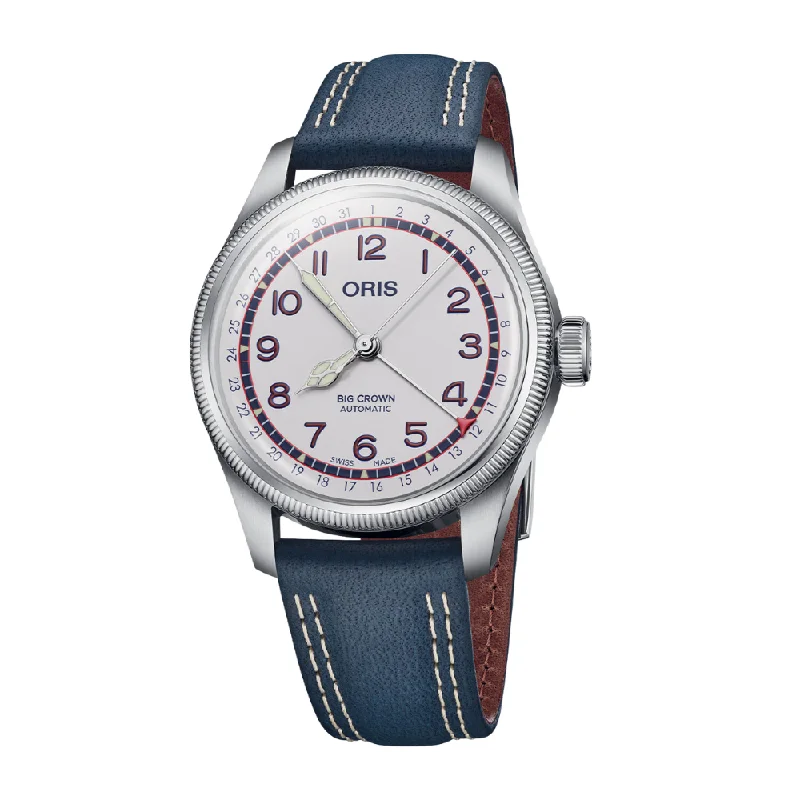 men's mechanical watches with personalized engraving design -ORIS HANK AARON 754 7785 4081-Set LIMITED EDITION MECHANICAL MEN WATCH