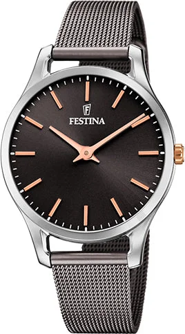 women's mechanical watches for young women -Festina Two Hands Ladies
