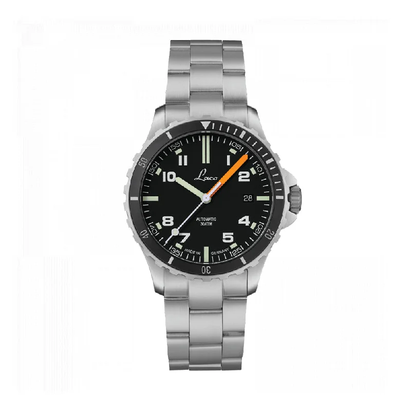affordable men's dive watches -Sport Himalaya MB Automatic 39mm - Black on Bracelet