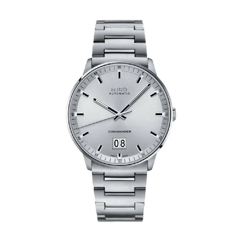 evening-formal watches-Commander Big Date Silver