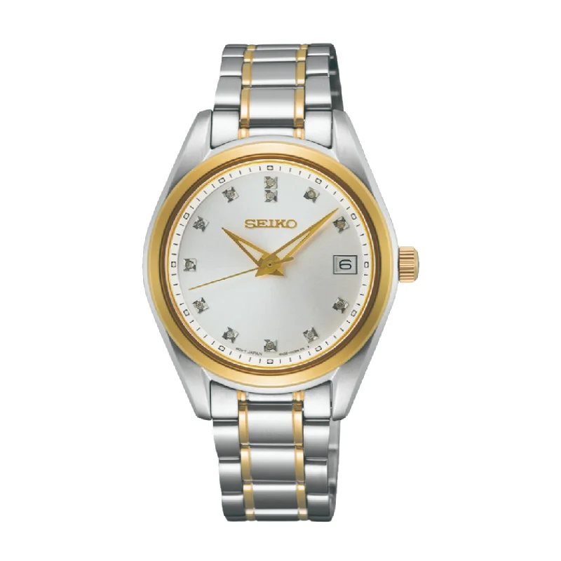 women's mechanical watches with 24-hour design -SEIKO SUR582P1 CONCEPTUAL QUARTZ ANALOGUE 3 HANDS DATE WOMEN WATCH