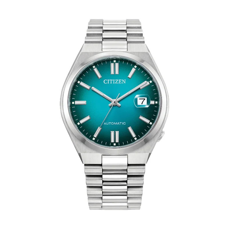 men's chronograph watches with tide display function -Tsuyosa Turquoise Dial, 40 mm men's chronograph watches with tide display function -Tsuyosa Turquoise Dial, 40 mm