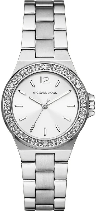 women's Michael Kors elegant design watches -Michael Kors Watch Mini Lennox Pave Ladies