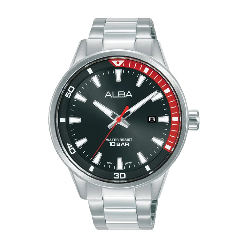 men's digital watches with ergonomic style design -ALBA AS9R53X ACTIVE 3 HANDS DATE QUARTZ MEN WATCH men's digital watches with ergonomic style design -ALBA AS9R53X ACTIVE 3 HANDS DATE QUARTZ MEN WATCH